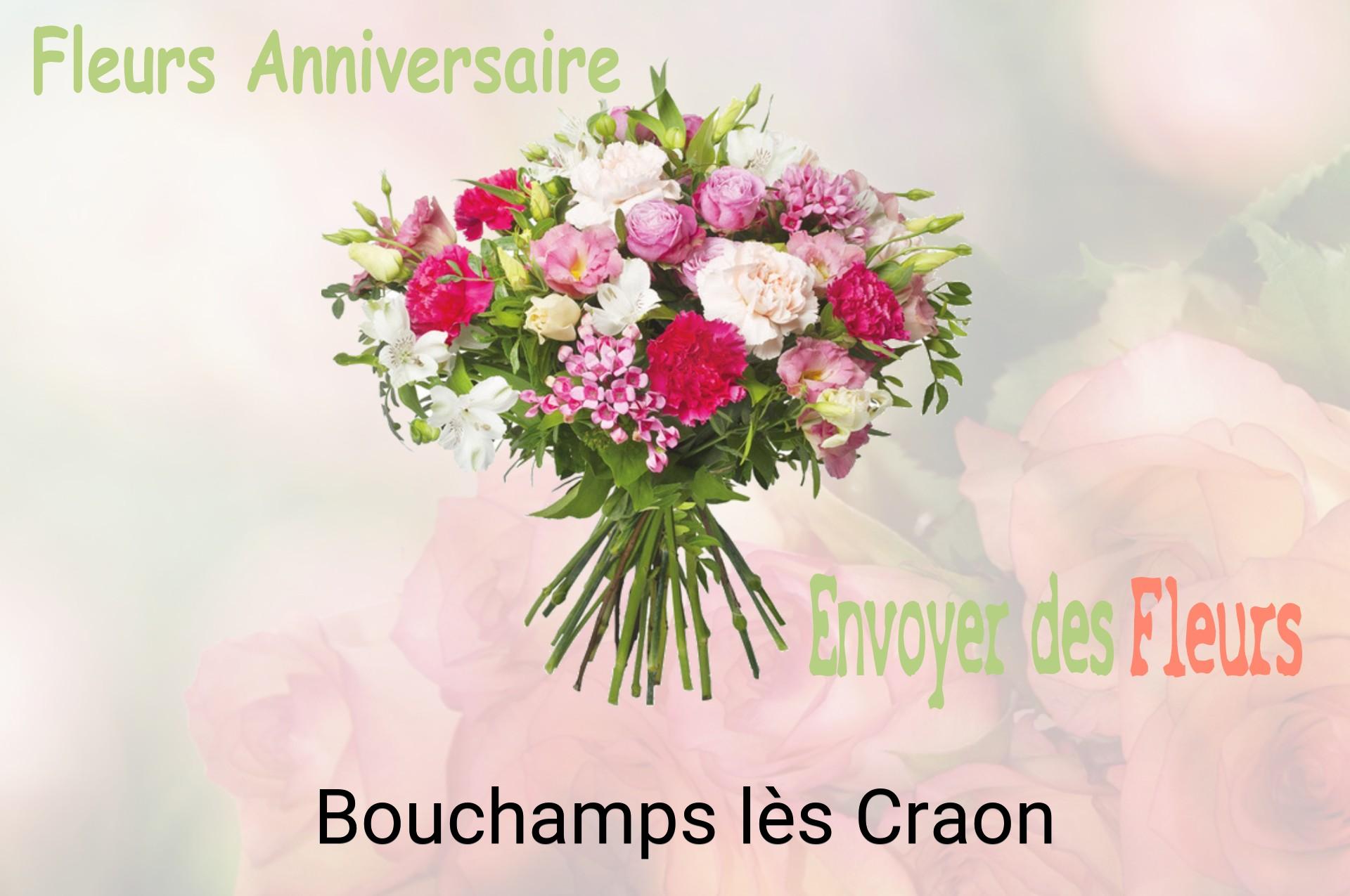 Bouquet de fleurs d’anniversaire livré à Bouchamps-lès-Craon